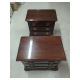 Pair of Kincaid Solid Wood Nightstands