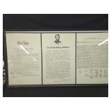 Framed Facsimiles of United States Historical Documents