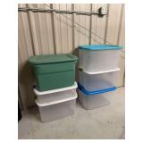 Plastic Storage Bins