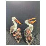 Pelican and Monkey Figurines Set