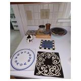 Ceramic Tiles and Kitchenware Array