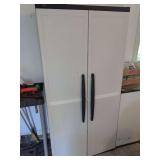 Resin Storage Cabinet with Contents