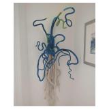 Contemporary Fiber Art Wall Sculpture