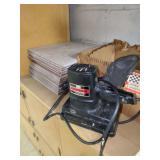 Craftsman Dual Action Pad Sander, Tile, Hydraulic Cement, and Assorted Hardware