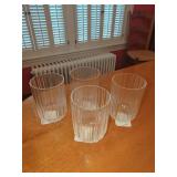 MMA Vignelli Glass Tumbler Set