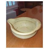 Berea College Pottery Studio Stoneware Bowl with Pour Spout and Lug Handle