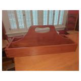 Berea College Crafts Wooden Caddy