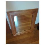 Berea Wood Products Wooden Framed Wall Mirror
