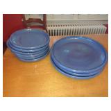 Set of Bybee Studio Pottery Ceramic Plates