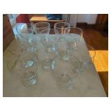 Clear Glass Pedestal Bowls