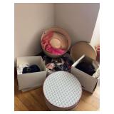 Textile Accessories And Hat Storage Boxes