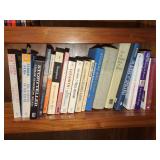 Assorted Fiction and Literature Paperback and Hardcover Bookshelf Set