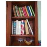 Cookbooks and Kitchenware Assortment