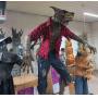 9 1/2 FT GIANT SIZED ANIMATED IMMORTAL WEREWOLF WITH LCD LIFE EYES