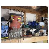 Assorted Garden Decor and Planters