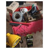 Mixed Utility, Automotive, and Sporting Goods Container Grouping