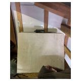 Attic Contents Including Furniture, Boxes, and Hardware