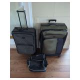 SwissTech and Biaggi Travel Luggage Set of Three