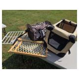 Assorted Pet Travel and Containment Equipment