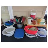 Kitchen Utensils, Storage Containers, Colanders, and Drinkware