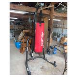 Everlast Heavy Bag and Speed Bag Stand with Century Bag
