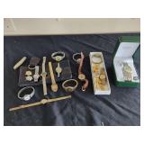 Assorted Wristwatches and Pocket Knife