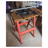 Craftsman Table Saw Mounted on Stand