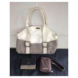 Longaberger Handbag And Wallet Set