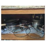 Kitchen Cookware and Lids Assortment
