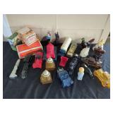 Avon Figural Glass Decanter and After Shave Container Group
