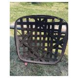 Rustic Woven Wooden Tobacco Basket