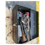 Dewalt Metal Tool Box with Allis-Chalmers Emblem and Contents