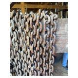 Heavy Duty Steel Chain with Hooks and Rings
