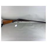 Double Barrel Shotgun with Wood Stock and Hammer Action