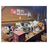 Shop Supplies Including Lubricants, Fluids, and Hardware