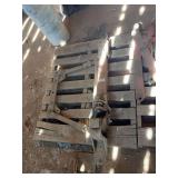 Allis Chalmers Traction Booster Draw Bar and Related Implement Assembly