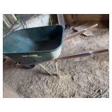 True Temper Steel Wheelbarrow