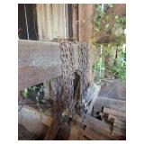 Heavy Duty Iron Link Chains with Threaded Bolts
