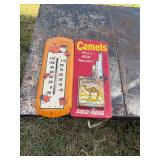 Thermometers Including Camel.
