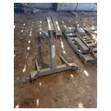 Three-Point Hitch Bale Spear and Fork Attachment