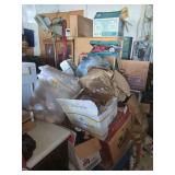 Assorted Boxed Garage Items and Household Goods