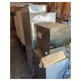 Industrial Heating and Air Unit with Metal Ductwork and Electrical Components