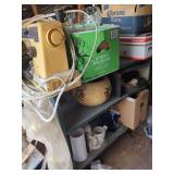JCpenney Sewing Machine and Mixed Decorative Objects