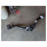 Black Steel Trailer Hitch Receiver