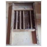 Belknap Hardware and Manufacturing Company Wooden Washboard