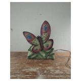 Ceramic Butterfly Accent Lamp
