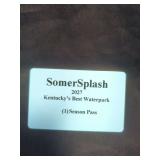 SomerSplash gift certificate.