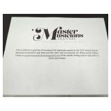 2 Weekend VIP Admission Passes for Master Musicians Festival July 16-17 2027