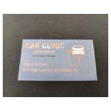 Car Clinic Synthetic Oil Change Service Voucher