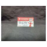 Donatos gift certificate $13.